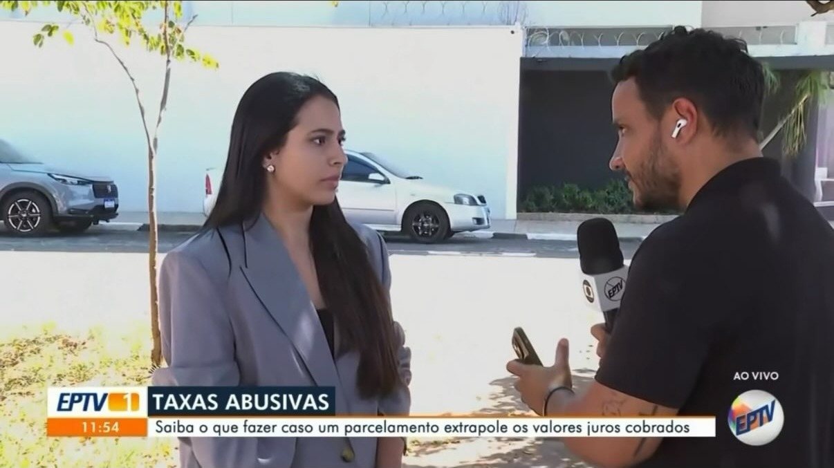 Dra. Bruna Moreira entrevistada ao vivo na EPTV Sul de Minas (Globo)