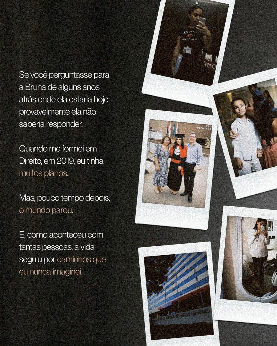 Linha do tempo: momentos da trajetória de Bruna Moreira